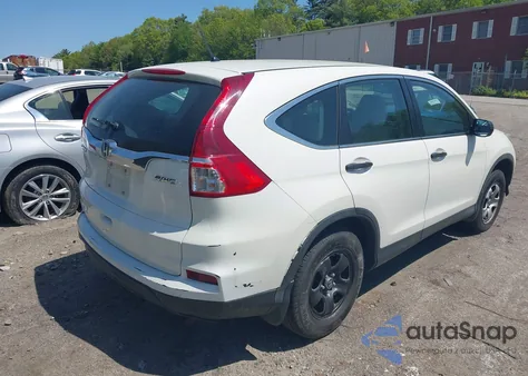 2016 Honda Cr-V Lx из США, поврежденный, VIN 5J6RM4H34GL051022